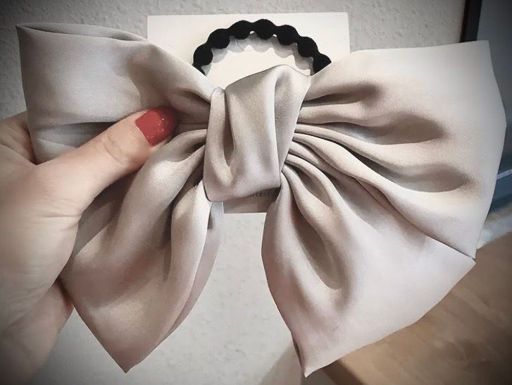 Thumbnail: Satin sloyfa við lastik - Oversized - Ymiskar litir