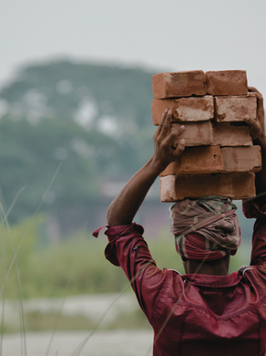 Noticing what weighs on us and what we need to put down.