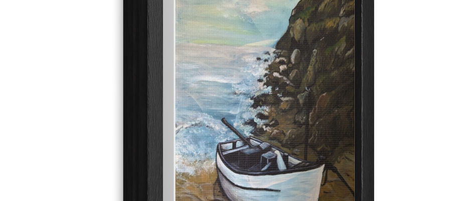 Printed canvas by Eva Kramer Fine Artist
