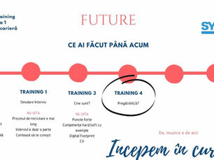 Sesiunea 4 de training FUTURE. Călătoria continuă către viitorul dorit