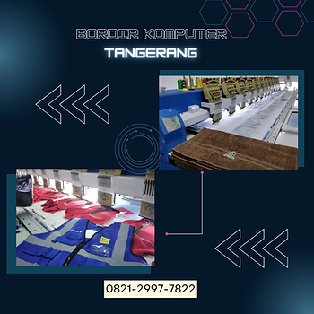 Bordir Komputer Suvarna Sutera Sindang Jaya Kab Tangerang