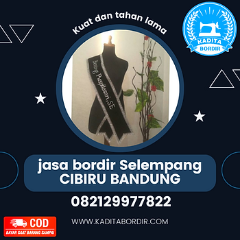 Jasa Selendang / Selempang Wisuda Cibiru Bandung Rapih dan Murah