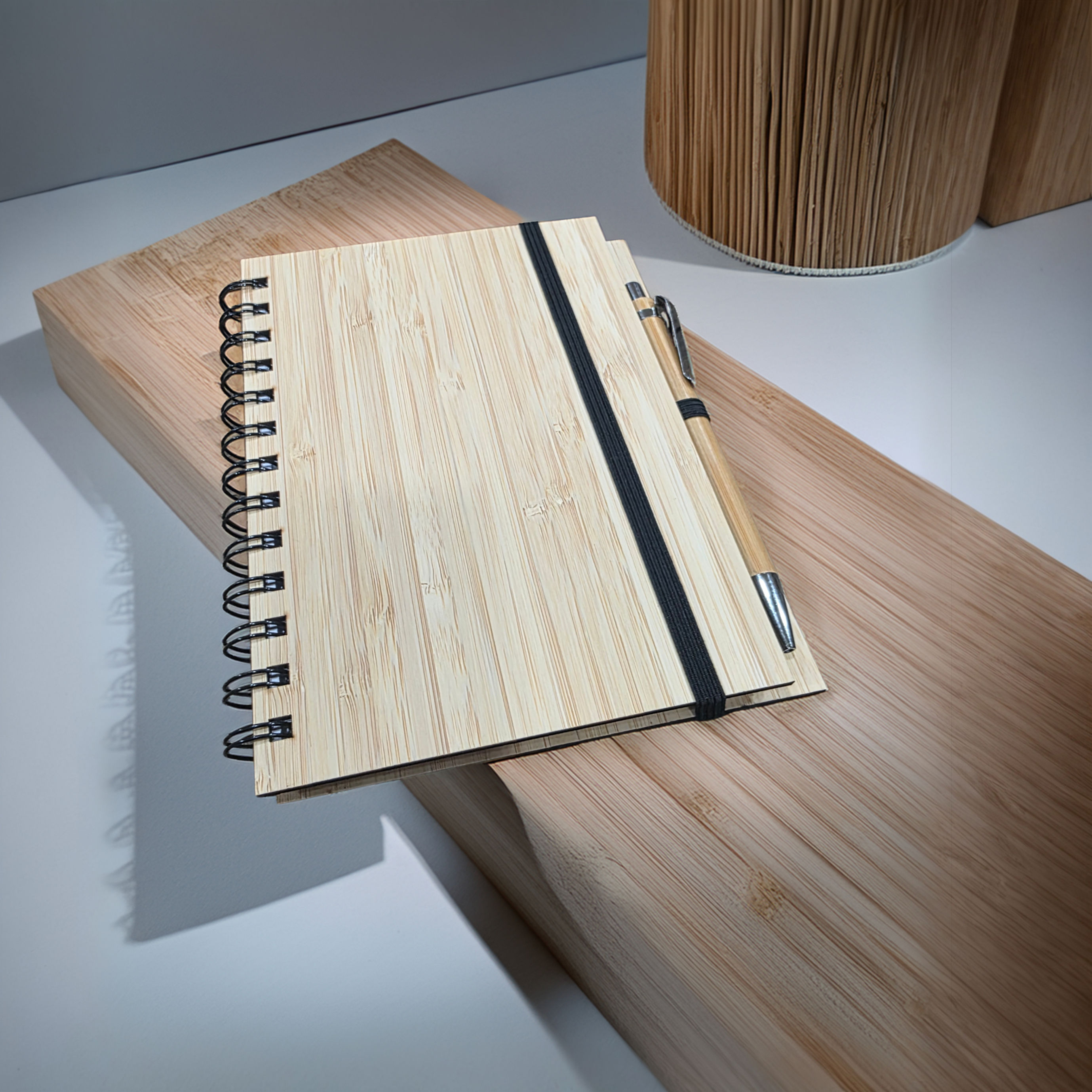 Bamboo Notebook w/Pen