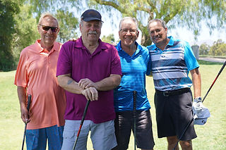 Four men at Canyon Club Golf Classic