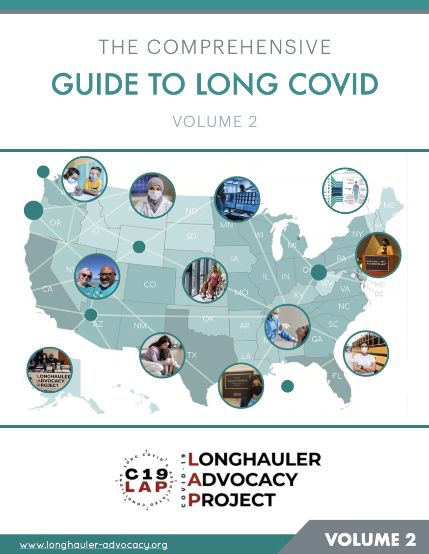 Ebook cover of The 2024 Comprehensive Guide to Long COVID (V2)