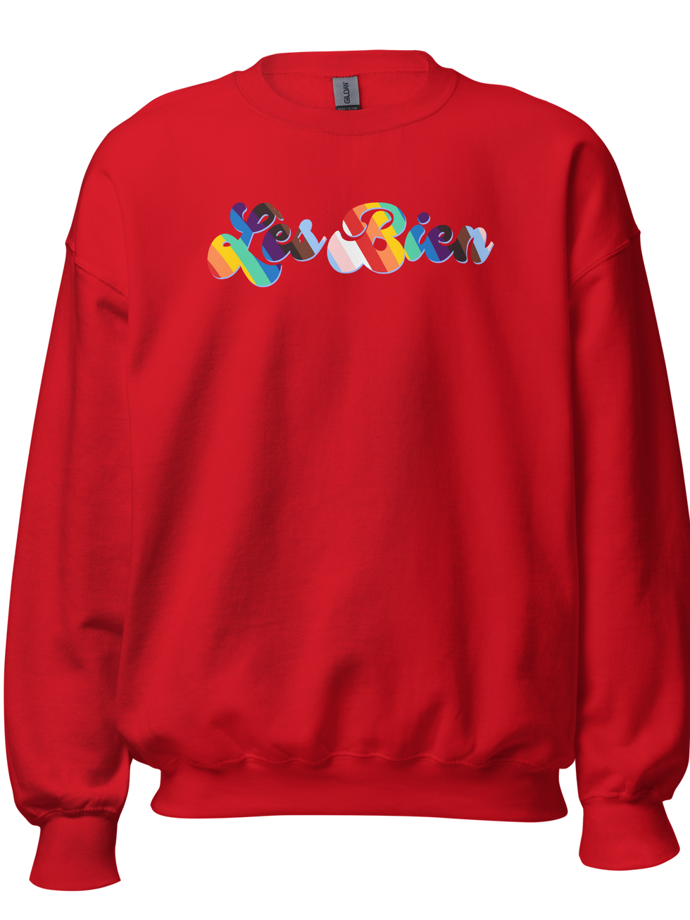 Lès Bien - Unisex Sweatshirt Brights in red