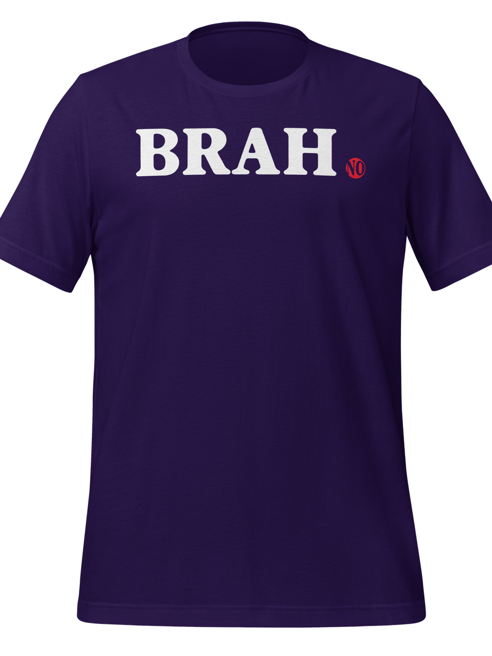 Purple 'BRAH' men's shirt