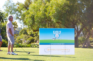 Golfers near Hotel California-sponsored tournament