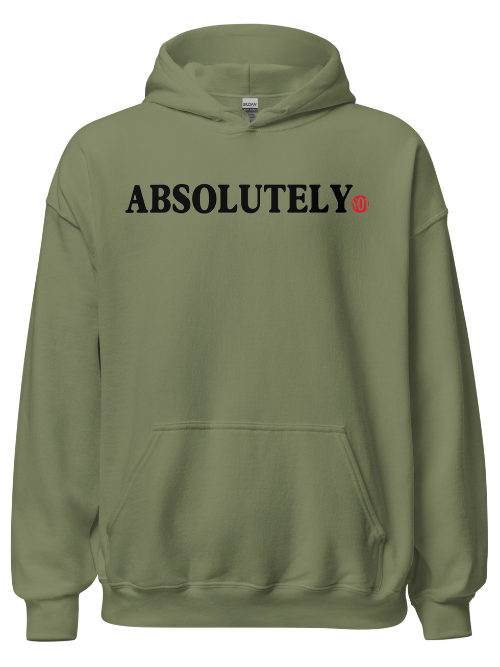 Absolutely Unisex Hoodie, olive green