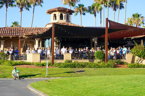 Large crowd at Canyon Club Golf Classic
