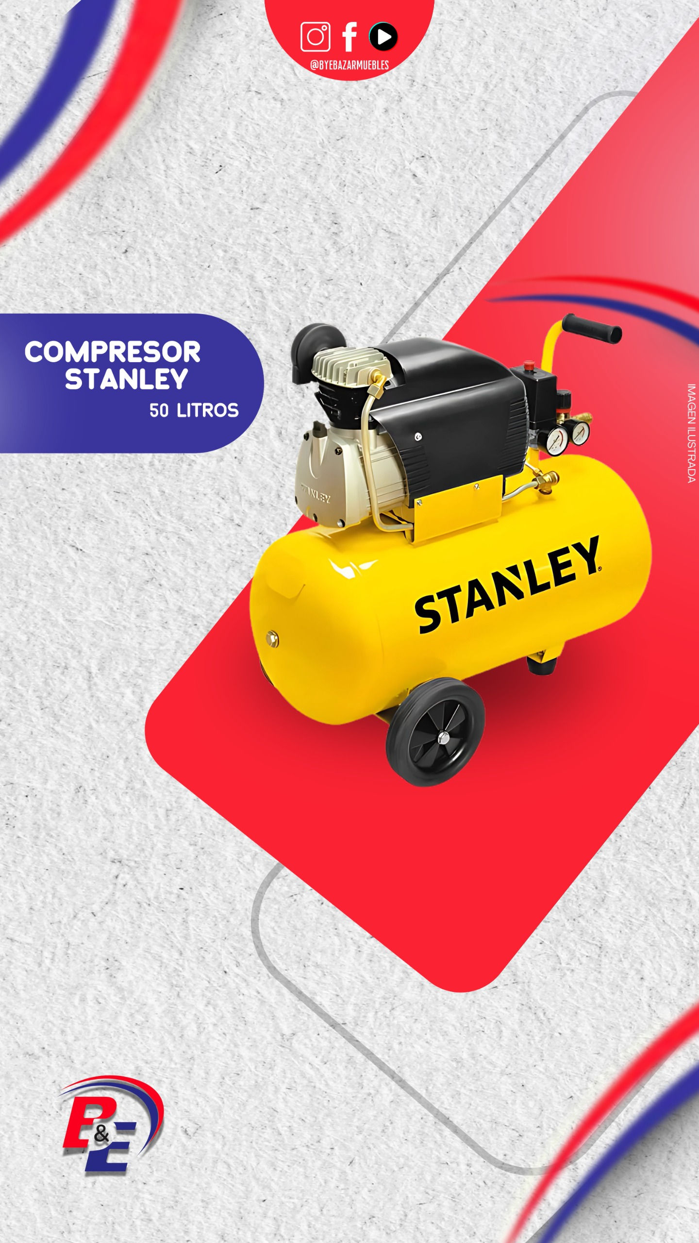Compresor Stanley 50L