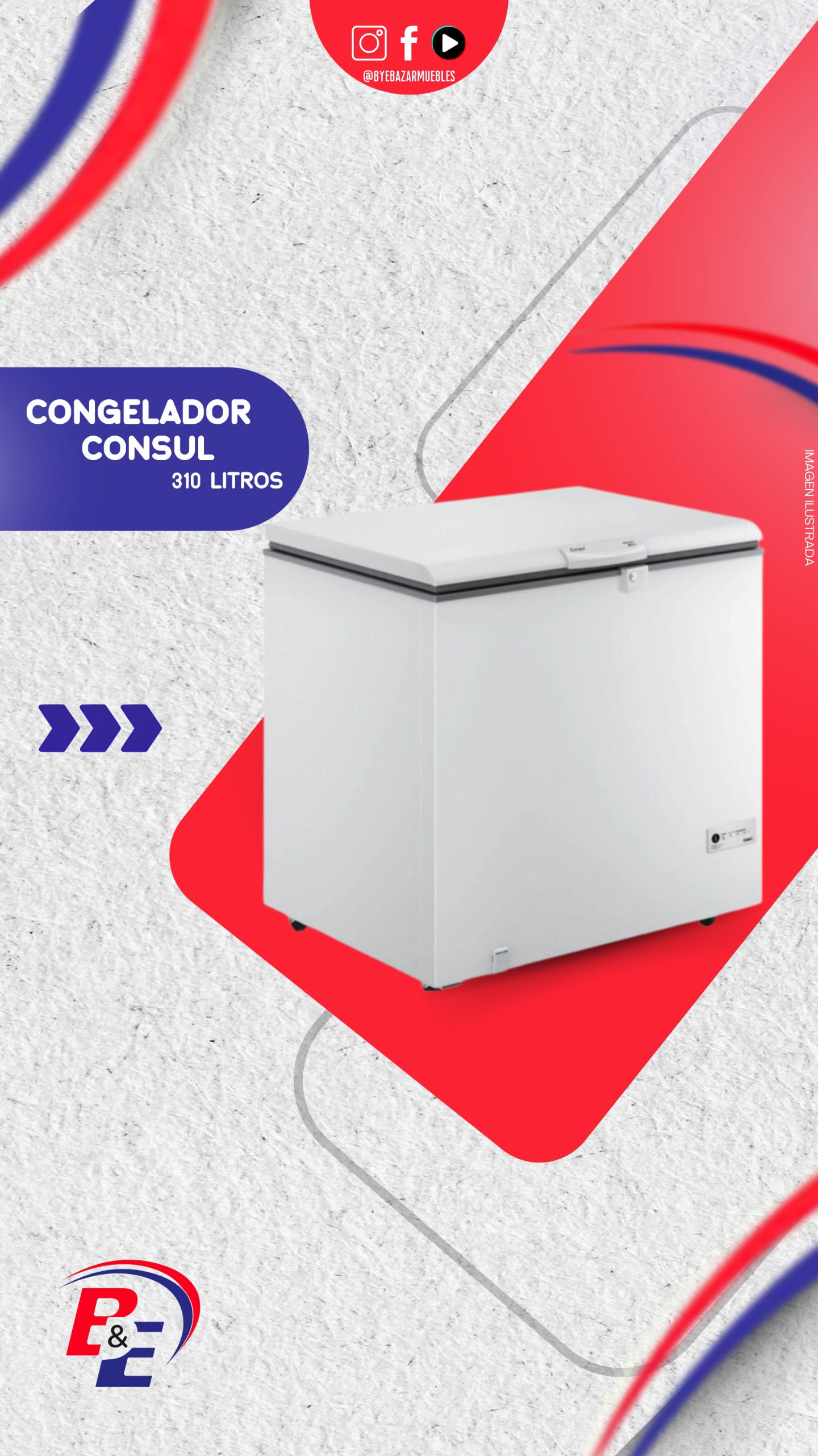Congelador Consul 220 LITROS