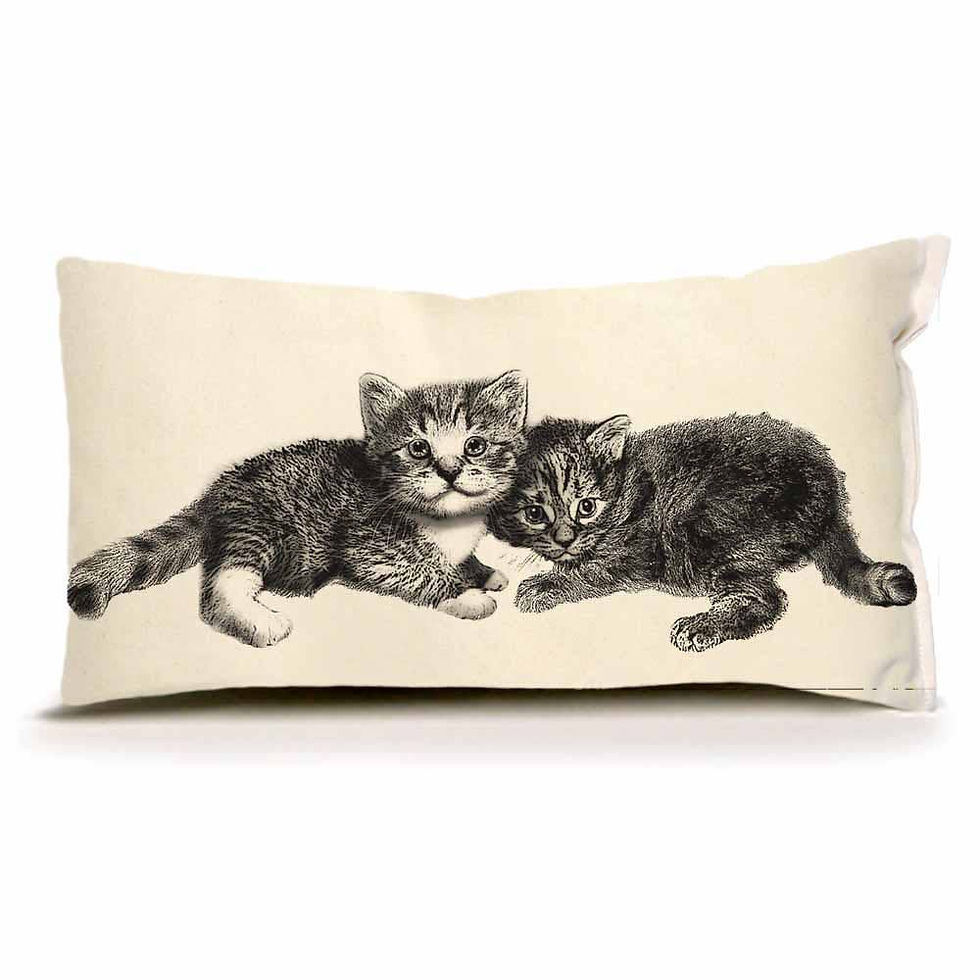 Kittens Small Pillow