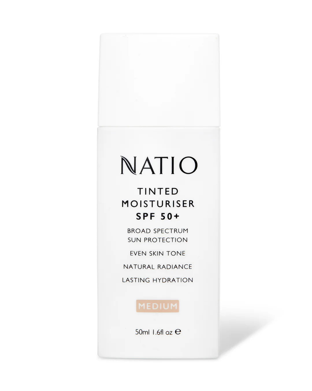 natio tinted moisturiser spf 50+