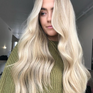 blonde hair 