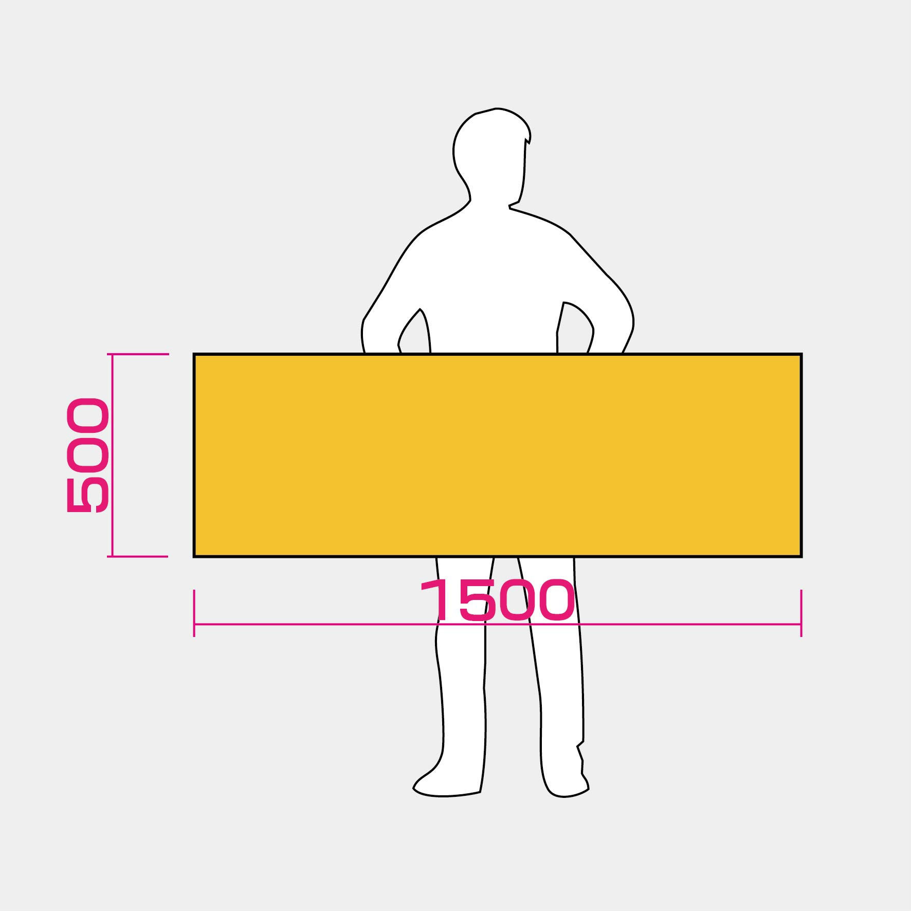500x1500(mm) ポスター印刷（PP-UV-500x1500）