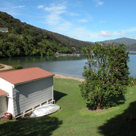 Christmas gap accommodation in the Malborough Sounds