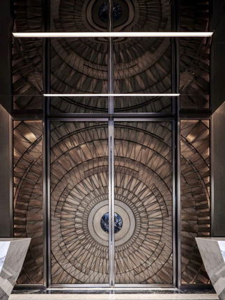 THE BRONZE MESH DOOR