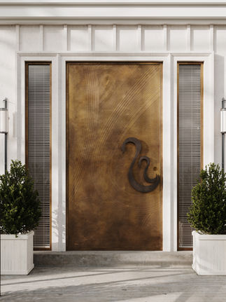 THE SWANS DOOR