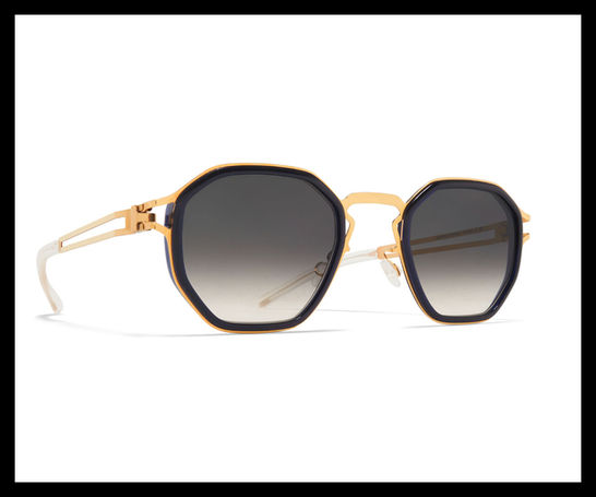 Handmade Berlin sunglasses from the DECADES collection crafted from circular materials with a modern retro-inspired silhouette.