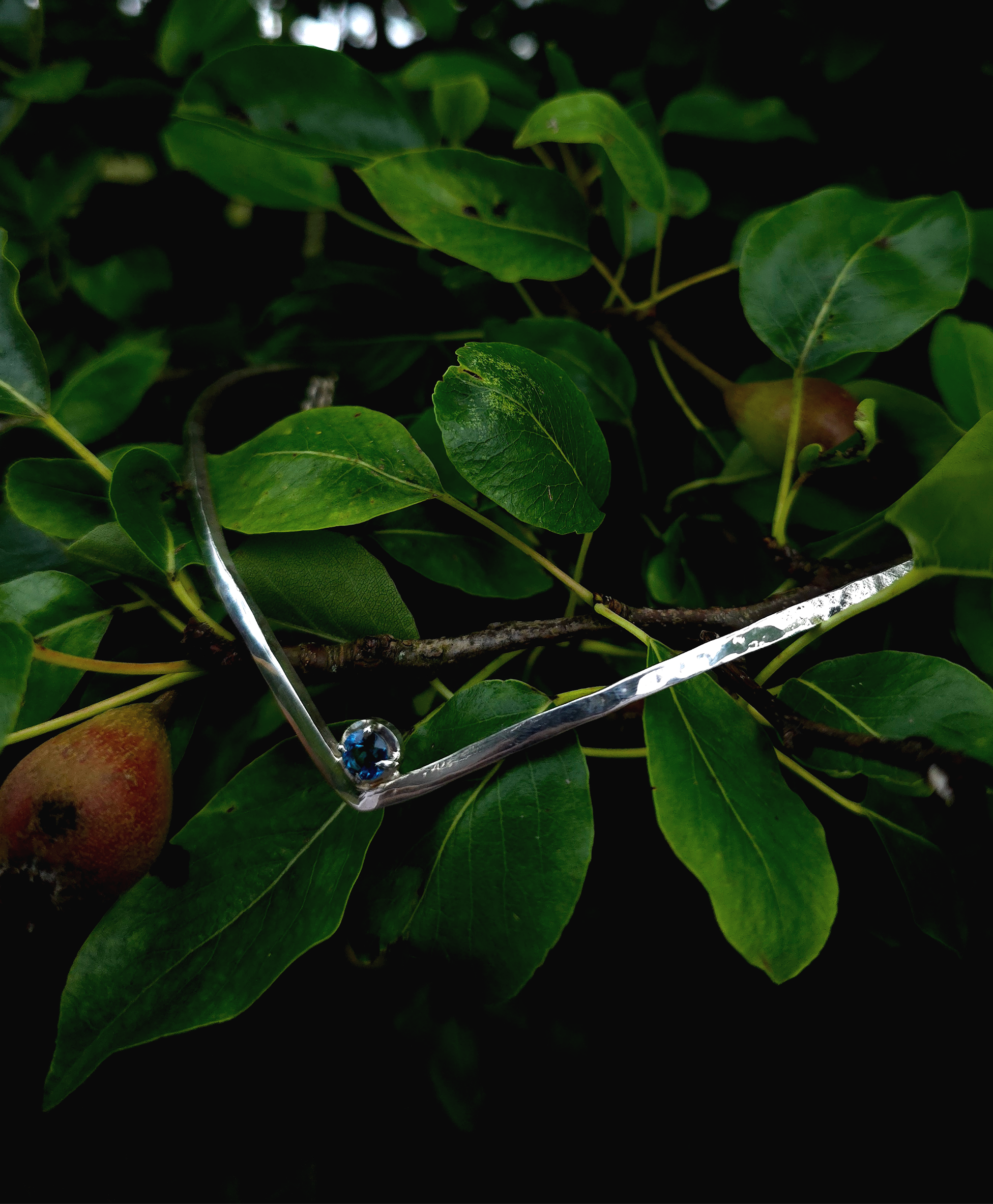 Tiara with Topaz