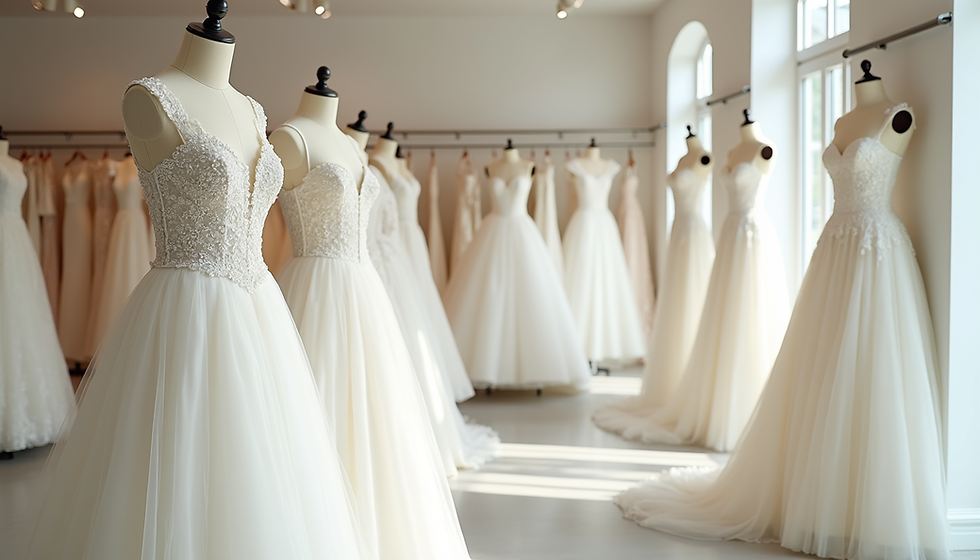 Why Trying On Wedding Dresses In Person is Essential for Every Bride