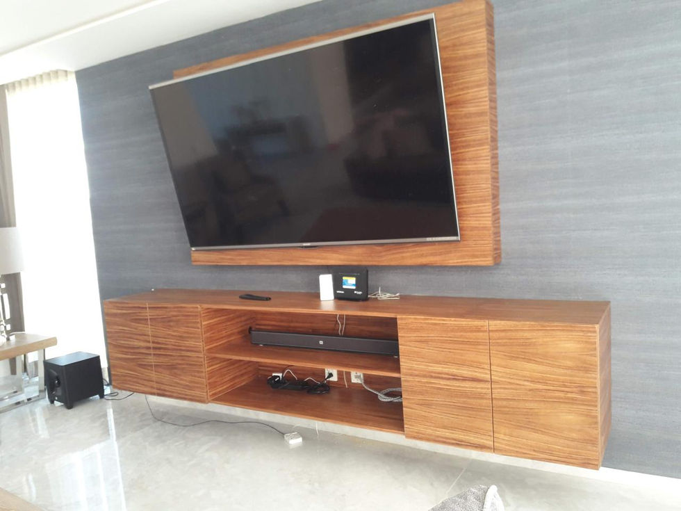 Mueble de tv cerrado