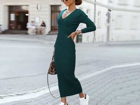 How to Style Dresses This Winter