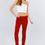 Thumbnail: 5-pockets Shape Skinny Ponte Mid-rise Pants