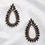 Thumbnail: Marquise Teardrop Rhinestone Dangle Earring