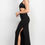 Thumbnail: Cutouts Side Slit Maxi Dress 