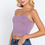 Thumbnail: Elastic Strap Two Ply Dty Brushed Knit Cami Top