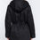 Thumbnail: Fleece Lined Fur Hoodie Utility Jacket            