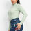 Thumbnail: Mock Neck Long Sleeve Top