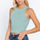 Thumbnail: Halter Neck Rib Crop Tank Top