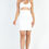Thumbnail: One Shoulder Cut-out Front Ruched Bodycon Mini Dress