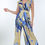 Thumbnail: Ruffle Sleeve Surplice Jumpsuit