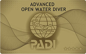 PADI AOW Certification