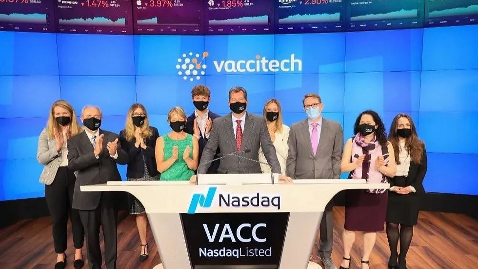 Burning Cash, Going Global — How UK’s Vaccitech Used Nasdaq to Fund R&D and Step onto the World Stage