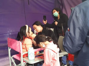 Face Painting at the Richmond Carnival