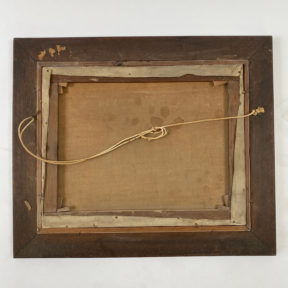 Thumbnail: Naive Dog Portrait on Canvas