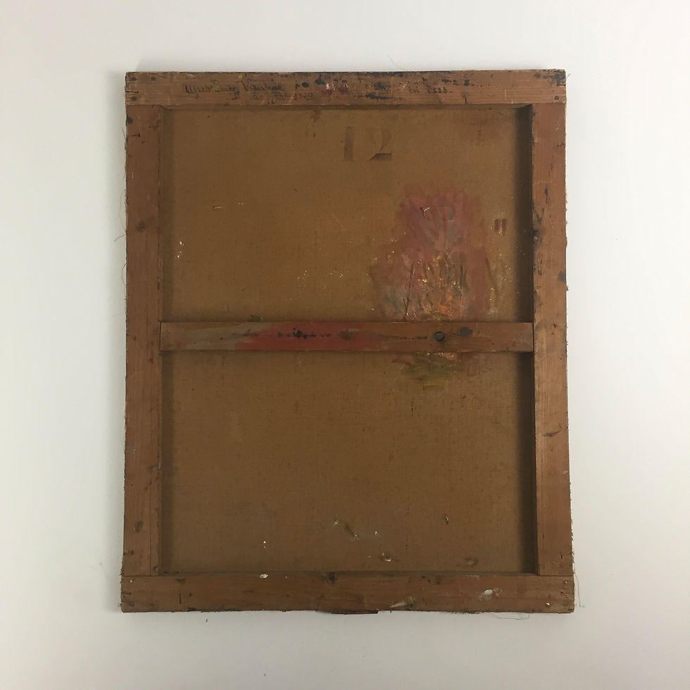 Thumbnail: 19th Century French Oil Portrait of a Bearded Gentleman with striking blue eyes