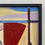 Thumbnail: Abstract still life painting in frame by Berttil Öhlund