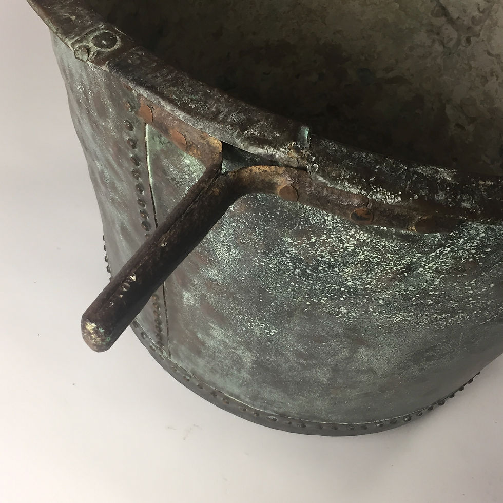 Thumbnail: Huge Antique French Copper Vat