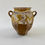 Thumbnail: Large Antique Distressed French Terracotta Yellow Glazed Confit Pot