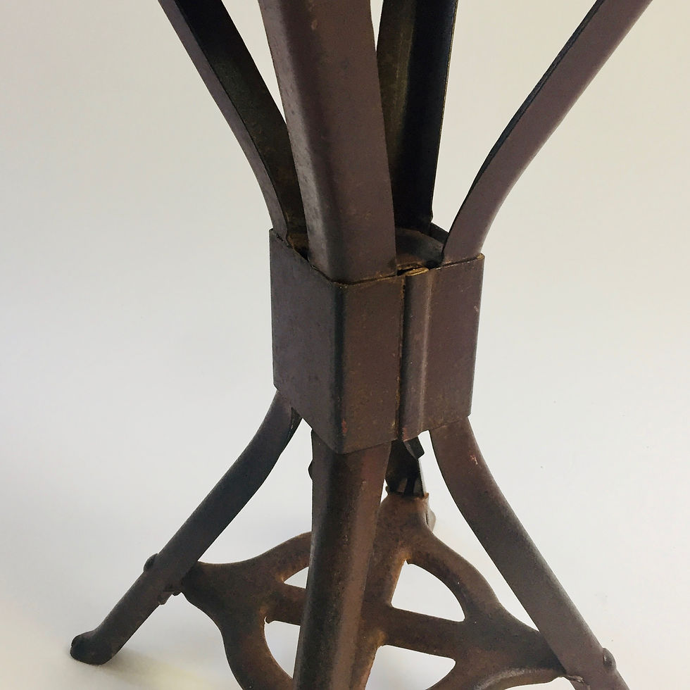 Thumbnail: Vintage Industrial Brooks Evertaut Factory Stool