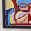 Thumbnail: Abstract still life painting in frame by Berttil Öhlund