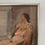 Thumbnail: Modernist painting of a female nude sitting on a blue chair