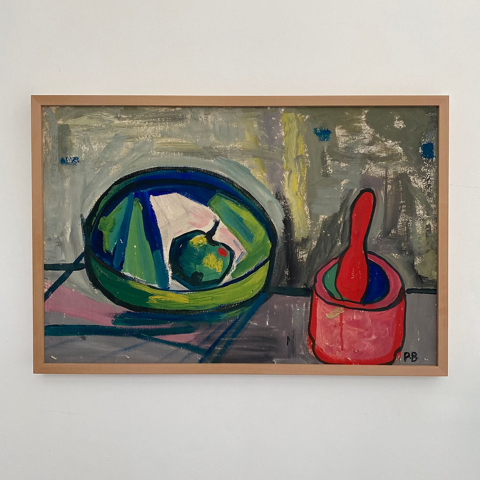 French Mid-Century Still Life Painting