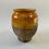 Thumbnail: Large Antique French Yellow Glazed Confit Pot